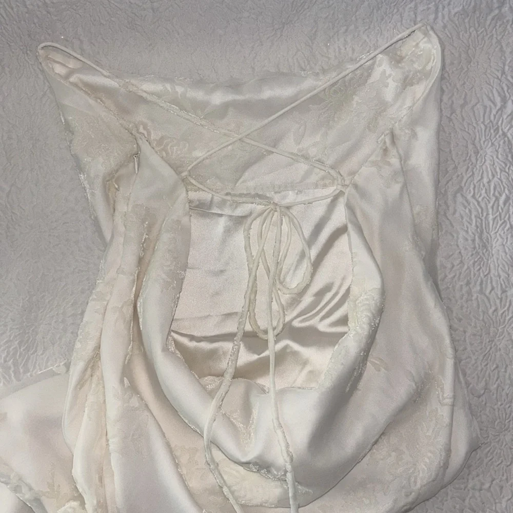 Meshki ERIKA Burnout Velvet Maxi Dress NWOT - Picture 7 of 10